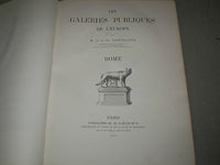 1859 LES GALERIES PUBLIQUES DE L'EUROPE - GRAVURES - PARIS - KD 1320