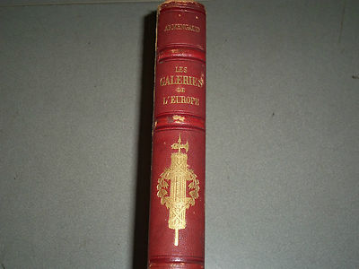 1859 LES GALERIES PUBLIQUES DE L'EUROPE - GRAVURES - PARIS - KD 1320