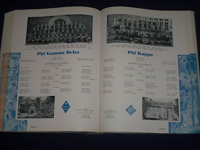 1938 THE ILLIO UNIVERSITY OF ILLINOIS YEARBOOK - THOMAS MURPHY- PHOTOS - YB 154