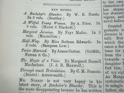 1886 THE ACADEMY WEEKLY REVIEW OF LITERATURE LOT OF 37 ISSUES - LONDON - O 2385