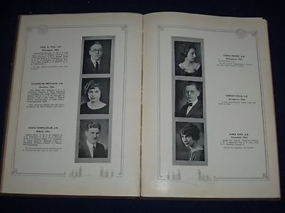 1924 THE WILMINGTONIAN COLLEGE YEARBOOK - OHIO - GREAT PHOTOS - YB 110