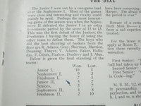 1912 THE DIAL BRATTLEBORO HIGH SCHOOL MAGAZINE LOT OF 5 - GREAT INFO. - O 2340