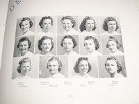 1939 OUIJA GROVE CITY COLLEGE YEARBOOK - PENNSYLVANIA - GREAT PHOTOS - YB 119