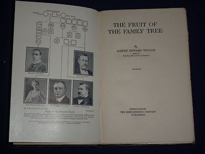 1923-1927 ALBERT EDWARD WIGGAM VOLUME LOT OF 3 - FAMILY TREE - PHOTOS - KD 797B