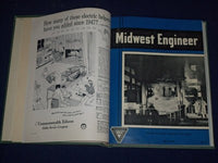 1958 JUN-1959 MAR MIDWEST ENGINEER BOUND VOLUME NO. 11 - NICE COVERS - KD 1175