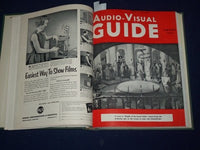 1953 SEP-1954 JUNE AUDIO-VISUAL GUIDE VOLUME NO. 20 - GREAT COVERS/ADS - KD 1027