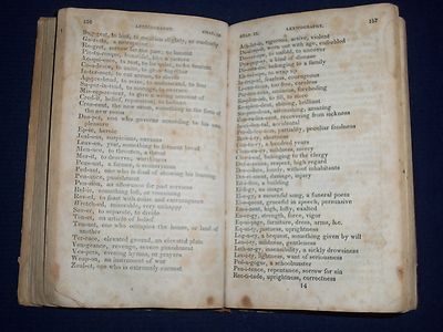 1838 THE GENERAL CLASS BOOK 17TH EDITION - INFORMATION - AN EPITOME - KD 1480
