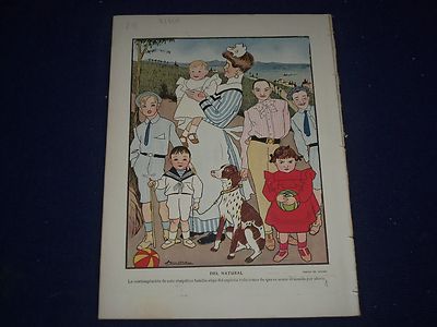 1908 OCTOBER 17 BLANCO Y NEGRO SPANISH MAGAZINE - ILLUSTRATIONS & ADS - J 1495