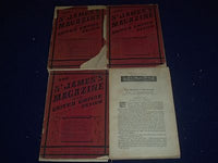 1876 THE ST. JAMES MAGAZINE AND UNITED EMPIRE REVIEW LOT OF 4 DIFFERENT- O 2122
