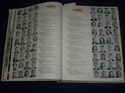 1948 THE CACTUS UNIVERSITY OF TEXAS YEARBOOK - BOBBY LAYNE - TOM LANDRY - YB 222