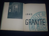 1942 THE GRANITE UNIVERSITY OF NEW HAMPSHIRE YEARBOOK - NICE PHOTOS - YB 241