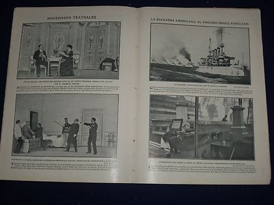 1908 JANUARY 4 BLANCO Y NEGRO SPANISH MAGAZINE - NICE ILLUSTRATIONS - J 297