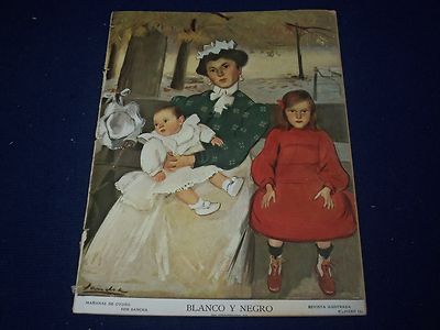 1908 NOVEMBER 7 BLANCO Y NEGRO SPANISH MAGAZINE - NICE ILLUSTRATIONS - J 298