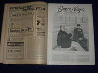 1908 NOVEMBER 7 BLANCO Y NEGRO SPANISH MAGAZINE - NICE ILLUSTRATIONS - J 298