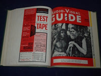 1953 SEP-1954 JUNE AUDIO-VISUAL GUIDE VOLUME NO. 20 - GREAT COVERS/ADS - KD 1027