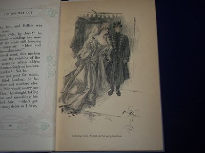 1906 THE ONE WAY OUT BOOK BY BETTINA VON HUTTEN - HARRISON FISHER - KD 1469