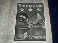 1944 OIL PAINT AND DRUG REPORTER BOUND VOLUME LOT OF 2 - GREAT ADS - KD 3408