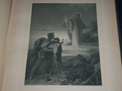 1902 ICH BIN BEI EUCH ALLE TAGE GERMAN BOOK - GREAT ENGRAVINGS - KD 1515