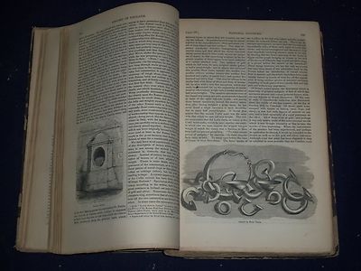 1846-1848 PICTORIAL HISTORY OF ENGLAND VOLUME LOT OF 3 - ILLUSTRATIONS - KD 1209