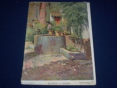 1908 JANUARY 4 BLANCO Y NEGRO SPANISH MAGAZINE - NICE ILLUSTRATIONS - J 297