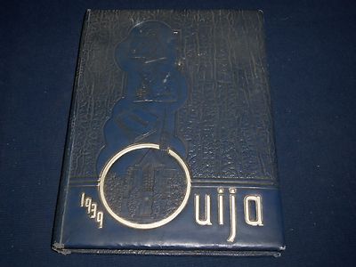1939 OUIJA GROVE CITY COLLEGE YEARBOOK - PENNSYLVANIA - GREAT PHOTOS - YB 119