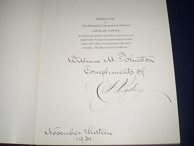 1929 THE HUDSON AND ITS MOON VOLUME - HISTORY OF RIVERS - PHOTOS - KD 1254