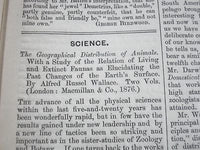 1876 THE ACADEMY WEEKLY REVIEW OF LITERATURE LOT OF 18 ISSUES - LONDON - O 2383
