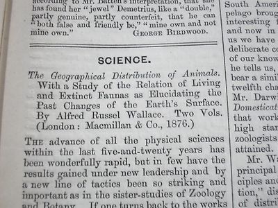1876 THE ACADEMY WEEKLY REVIEW OF LITERATURE LOT OF 18 ISSUES - LONDON - O 2383