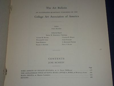 1925-1926 THE ART QUARTERLY BULLETIN LOT OF 3 - NICE COLOR PRINTS - O 2178