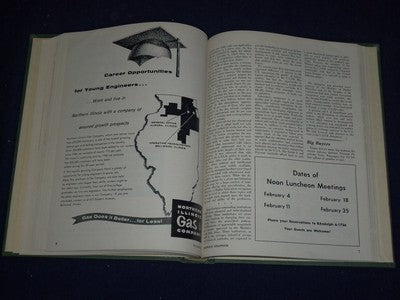 1958 JUN-1959 MAR MIDWEST ENGINEER BOUND VOLUME NO. 11 - NICE COVERS - KD 1175