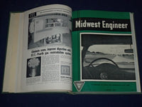 1958 JUN-1959 MAR MIDWEST ENGINEER BOUND VOLUME NO. 11 - NICE COVERS - KD 1175