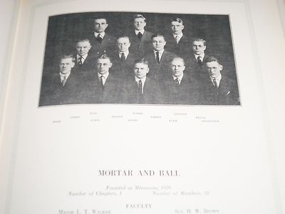 1922 THE GOPHER UNIVERSITY OF MINNESOTA YEARBOOK - PHOTOS - YB 150