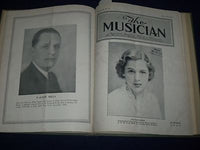 1936 JANUARY-DECEMBER THE MUSICIAN BOUND VOL NO. 41 - GREAT PHOTOS/ADS - KD 1762