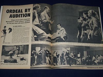 1956 MARCH SEE MAGAZINE - GINA LOLLOBRIGIDA COVER - GREAT PHOTOS & ADS - J 1509