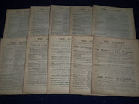 1880 THE ACADEMY WEEKLY REVIEW OF LITERATURE LOT OF 51 ISSUES - LONDON - O 2222