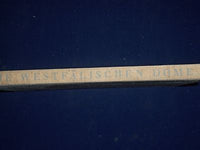 1936 DIE WESTFALISCHEN DOME GERMAN BOOK - HEGE -120 PAGES OF PHOTOS - KD 1289