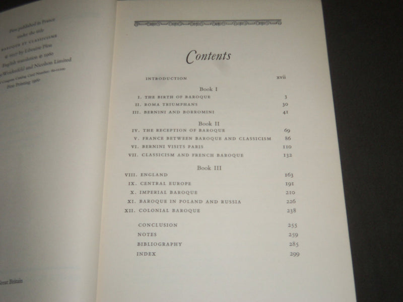 1960 THE AGE OF GRANDEUR BY VICTOR L. TAPIE BOOK - FIRST PRINTING - I 1007
