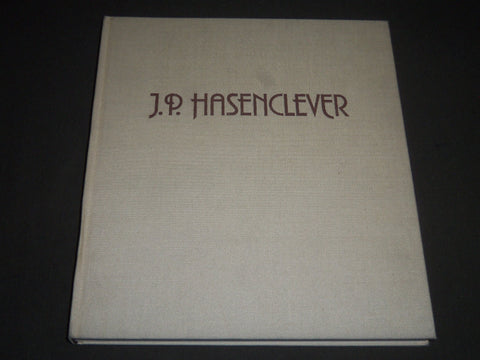1979 J. P. HASENCLEVER BY HANNA BESTVATER HASENCLEVER BOOK - I 1022