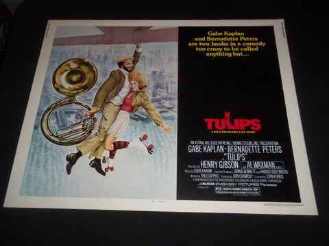 1981 TULIPS 1/2 SHEET MOVIE POSTER - GABE KAPLAN, BERNADETTE PETERS - P 285