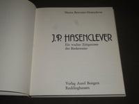1979 J. P. HASENCLEVER BY HANNA BESTVATER HASENCLEVER BOOK - I 1022