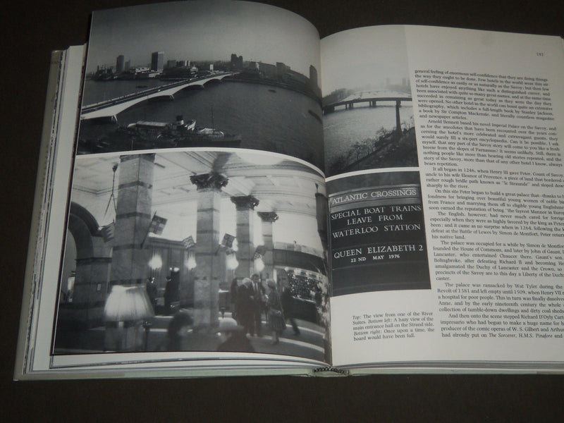 1976 A DIFFERENT WORLD GREAT HOTELS BY CHRISTOPHER MATTHEW BOOK - I 856