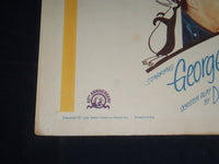 1965 QUICK BEFORE IT MELTS 1/2 SHEET MOVIE POSTER - GEORGE MAHARIS - P 447