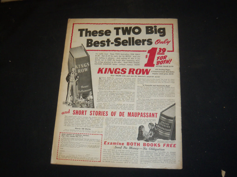 1942 MAY 26 PIC MAGAZINE - BLANCHE GRADY COVER - ST 5301