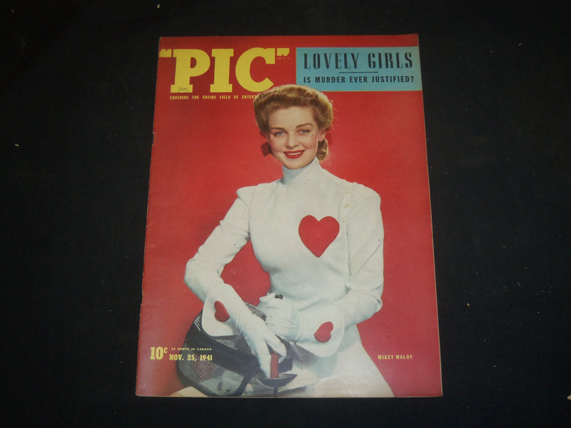 1941 NOVEMBER 25 PIC MAGAZINE - MIKEY MALOY COVER - ST 5299