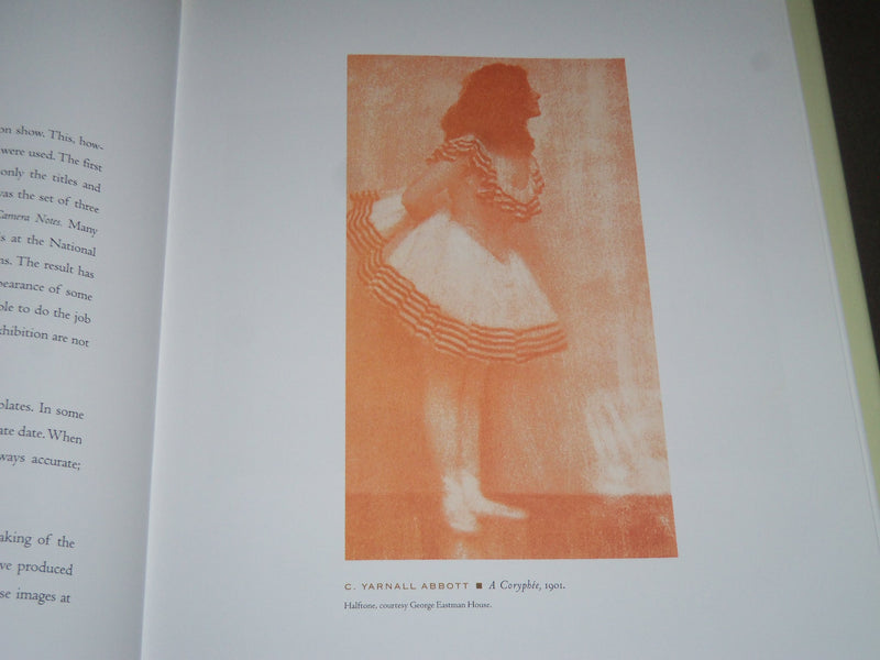 2002 STIEGLITZ AND THE PHOTO SECESSION 1902 BOOK BY WILLIAM INNES HOMER - I 839