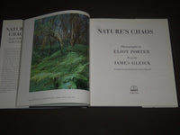 1990 NATURE'S CHAOS BY PORTER & GLEICK BOOK - FIRST EDITION - I 1080