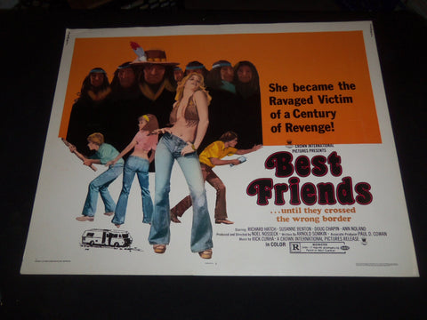 1975 BEST FRIENDS 1/2 SHEET MOVIE POSTER - RICHARD HATCH - P 313