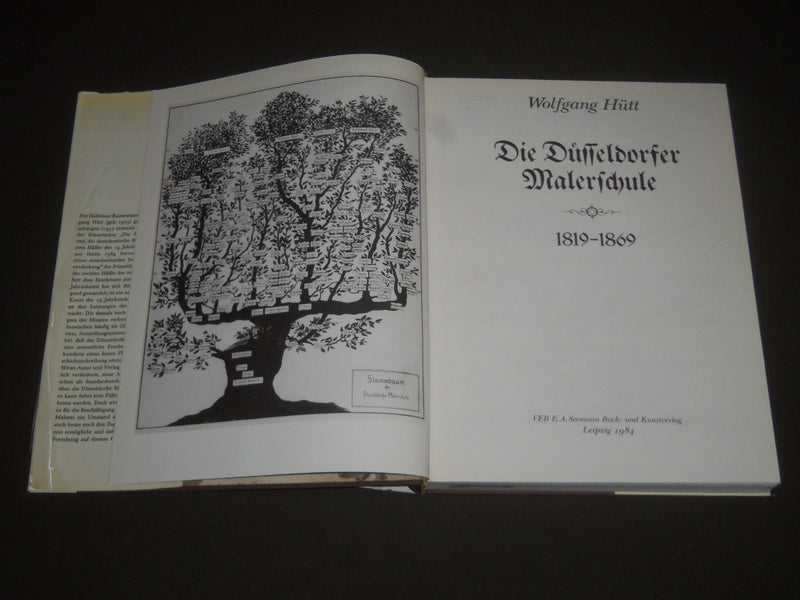 1984 DIE DUFFELDORFER MALERSCHULE 1819-1869 GERMAN BOOK - GREAT PRINTS - I 1021