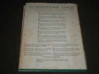 1961 PHOTOGRAPHY ANNUAL EDITED BY POPULAR PHOTOGRAPHY BOOK - I 899