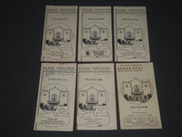 1939-1942 PLAZA THEATRE MOVIE PROGRAMS LOT OF 6 - WIZARD OF OZ - O 1737
